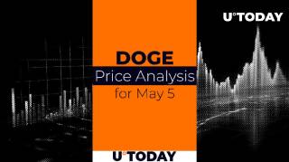Прогноз ціни DOGE на 5 травня: спад до $0,1627, можливий рух до $0,1650.