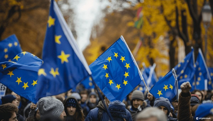 Фінансування протестів в Грузії через криптовалюту