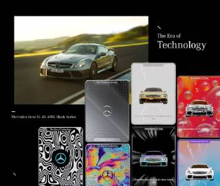 Нова колекція іконок Mercedes-Benz NXT Icons Collection: The Era of Technology