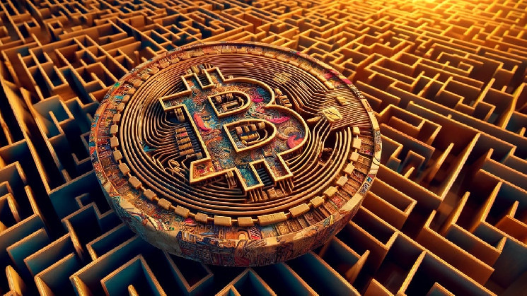 Зростання складності майнінгу Bitcoin на блоку 844,704