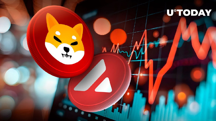Shiba Inu (SHIB) обходить Avalanche (AVAX) на ринку