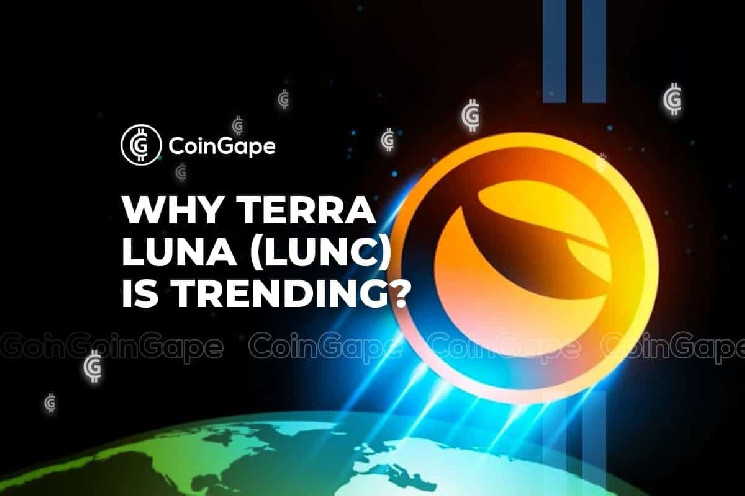 Рост цены LUNA Classic перед событием сжигания токенов на Binance