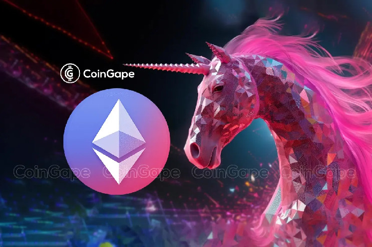 Накопичення $20 млн підтримує зростання ціни Ethereum та UNI