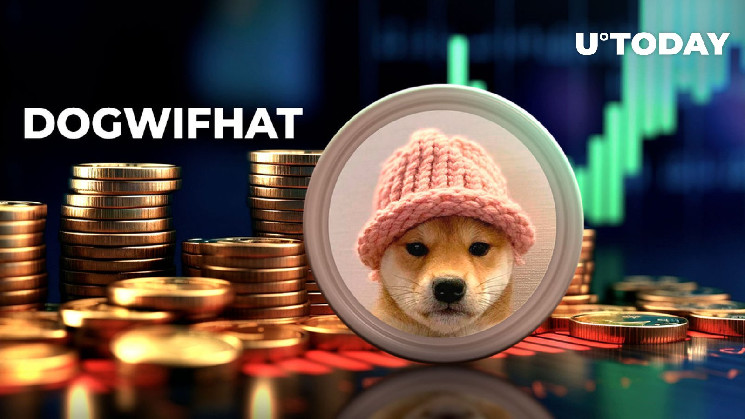 Рост мем-криптовалюты Dogwifhat (WIF) на фоне стагнации рынка