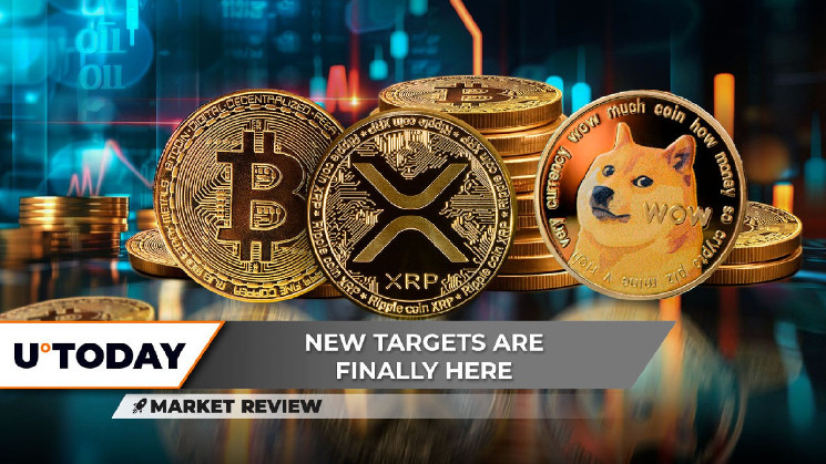 Стаття: Потенційний реверс Bitcoin і XRP, можливий рух Dogecoin до $0.13