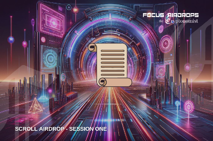 Накопление очков для криптовалютного аирдропа на Scroll