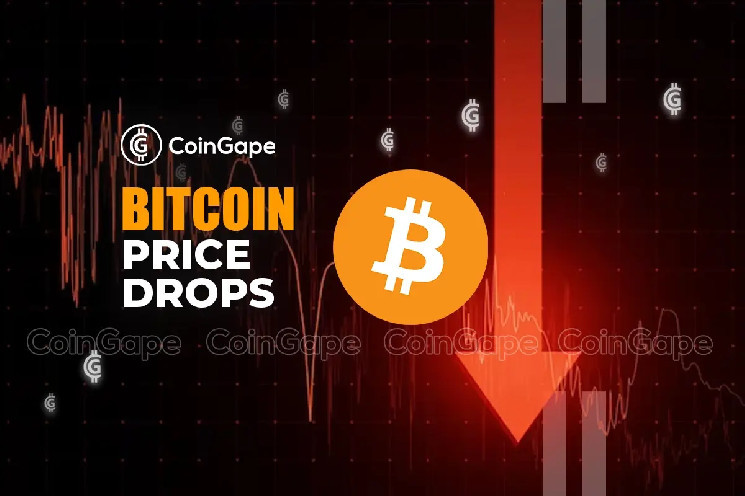 Прогноз цены BTC/SOL: Биткоин падает на 6%, акции восстанавливаются