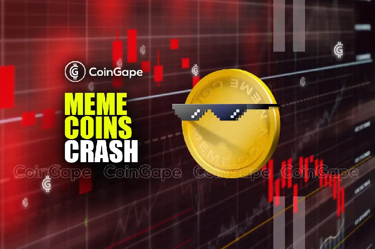 Негативний тренд на ринку криптовалют через спад мем-монет