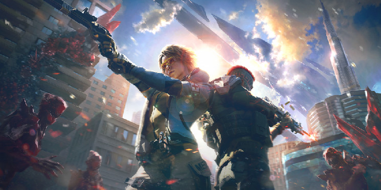 Трансформація HV-MTL NFT мех костюмів на Ethereum для Shatterline: співпраця між Faraway та Yuga Labs.