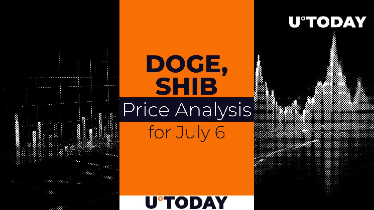 Прогноз ціни DOGE та SHIB на 6 липня: ринок відновлюється