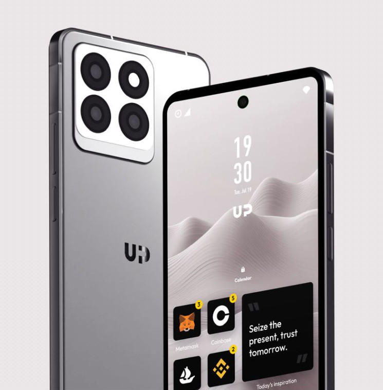 Up Mobile: Смартфон с искусственным интеллектом и блокчейном