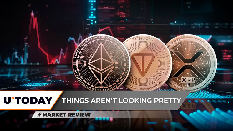 Перспективи XRP та Ethereum, крипто ринок Toncoin