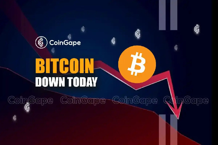 Мировое снижение цен на акции давит на криптовалюты.