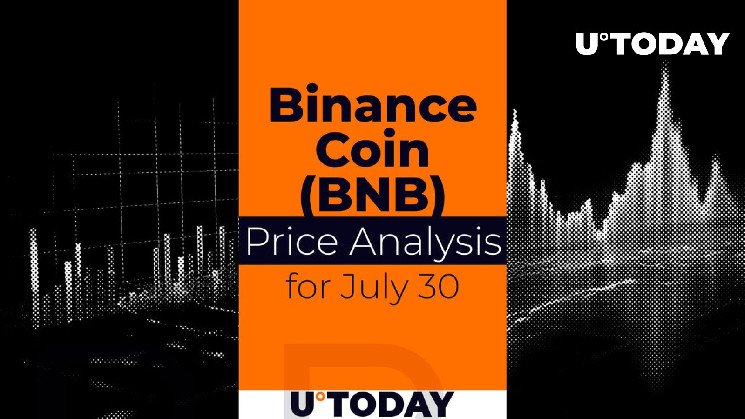 Прогноз Binance Coin (BNB) на 30 липня: бічна торгівля від $560 до $590