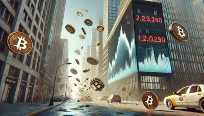 Резкое падение курсов криптовалют и акций компаний Coinbase и MicroStrategy