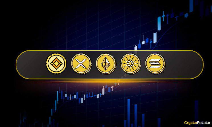 Ціновий аналіз криптовалют на 16 серпня: ETH, XRP, ADA, BNB та SOL