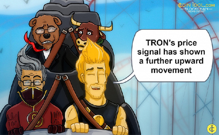 TRON восходит после преодоления уровня $0.144