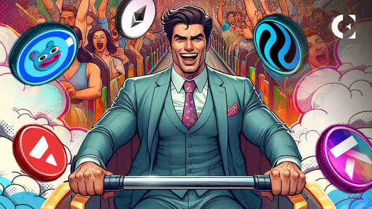 Крипторынок: INJ вверх, ETH вниз, AVAX растет