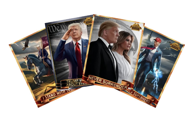 Ціна токенів та NFT зображень, повязаних з Дональдом Трампом, росте, криптофонд віддає перевагу мем-монетам.