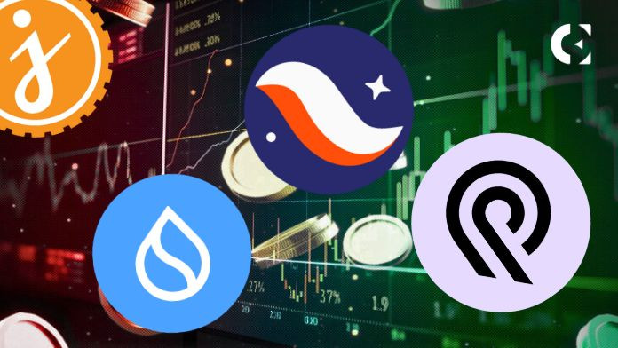 Криптожурналист: Анализ цен и деривативов для SEI, PYTH, SUI, STRK, JASMY.