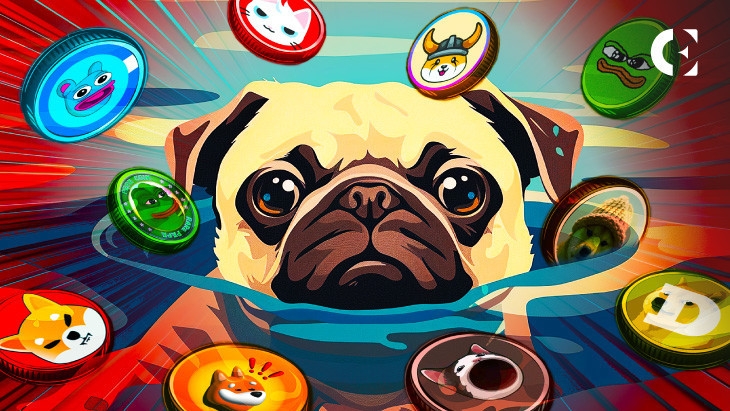 Анализ снижения цен мемекоинов за 52 недели