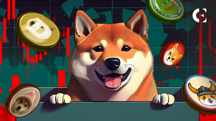 Мемокоины на спаде: Dogecoin, Shiba Inu, Pepe в тени.