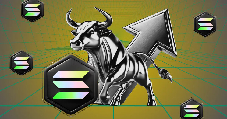 Скорость роста цены Solana: шаг до ралли на 35%