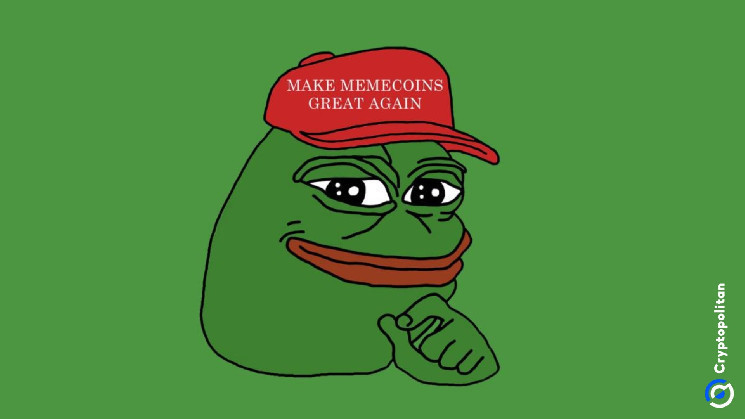 PEPE обогнал SUI: капитализация и цена растут