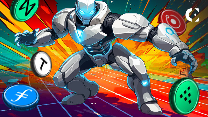 Топ-перформеры AI Crypto: NEAR, RENDER, FIL, LPT, TAO