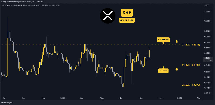 Перспективы XRP: падение и ключевые уровни поддержки после краха Ripple