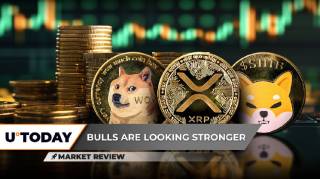 Ціна Shiba Inu стабілізується, XRP чекає на прорив, а Dogecoin зберігає висхідний тренд: огляд криптоактивів.