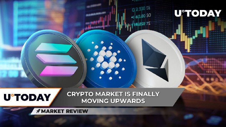 Новости рынка: Ethereum к $3,000, Cardano поднимается, Solana растет с подозрениями