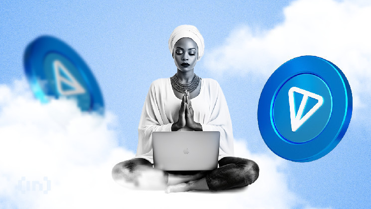 Падение интереса к Toncoin: принятие достигло 10-месячного минимума из-за сложности преодоления уровня $5.37