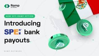 Ramp Network впроваджує миттєві виплати в мексиканських песо через SPEI для користувачів криптовалюти.
