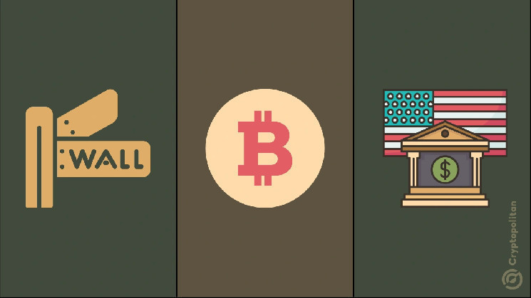Биткойн растет на фоне падения Уолл-Стрит: как ФРС влияет на рынки и криптовалюту