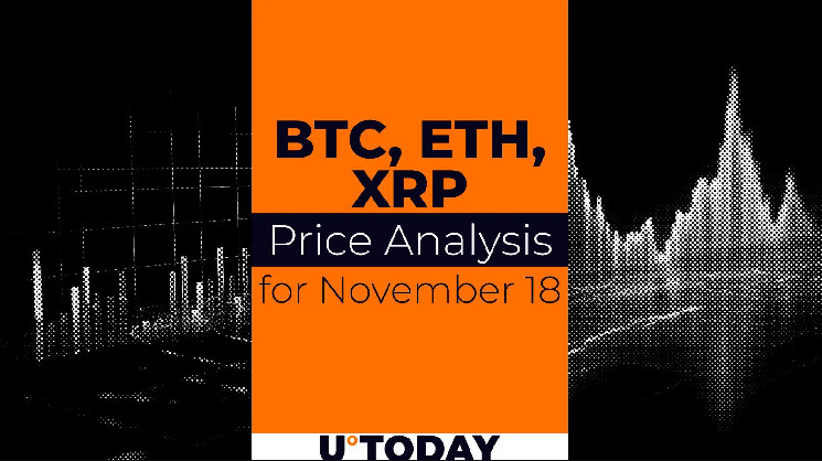 Прогноз цен на BTC, ETH и XRP: медведи слабы, Биткойн выше $90,634, Эфириум у поддержки $3,028, XRP растет на 3,78%