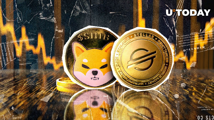 Stellar (XLM) обгоняет Shiba Inu (SHIB) по капитализации после сильного ралли